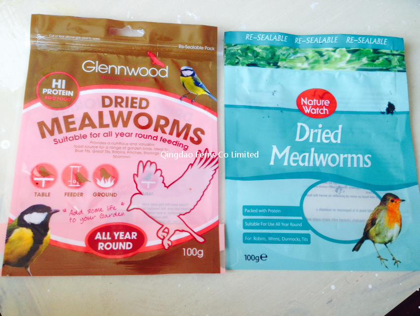 100g Mealworm In Plastic Pouch Bag